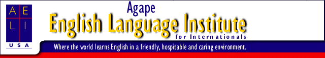 Agape English Language Institute for Internationals